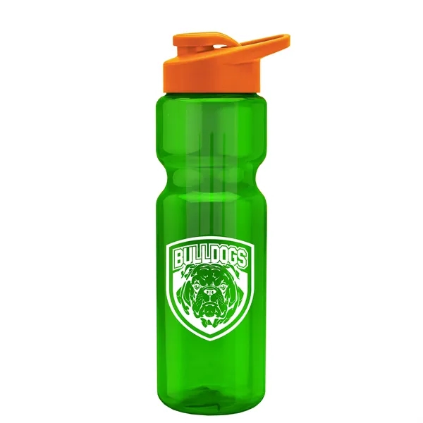 Champion 28 Oz. Transparent Bottle - Drink Thru Lid and Large... from ASI 40480 Koozie Group