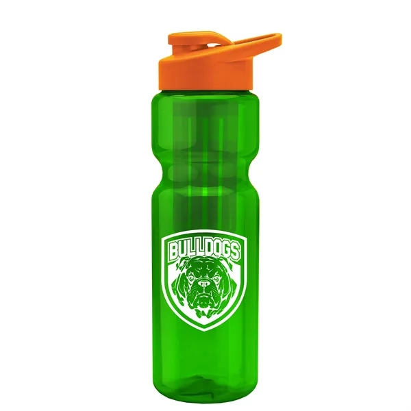 Champion 28 Oz. Transparent Bottle - Drink Thru Lid and Large... from ASI 40480 Koozie Group