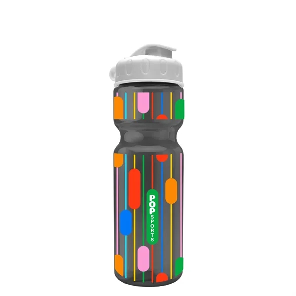 Transparent bottle with a flip top lid, 28 oz.... from ASI 40480 Koozie Group