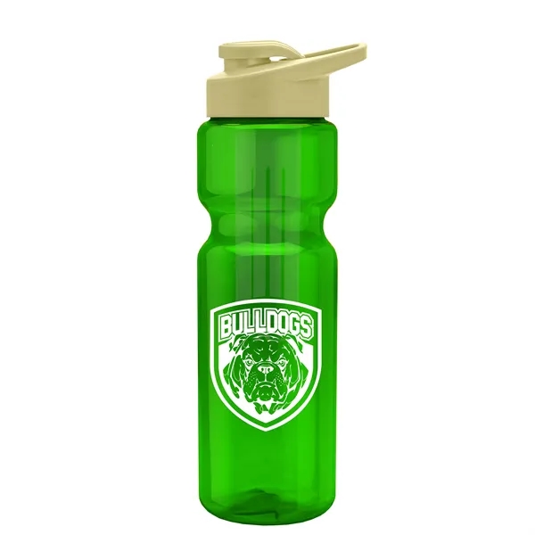 Champion 28 Oz. Transparent Bottle - Drink Thru Lid and Large... from ASI 40480 Koozie Group