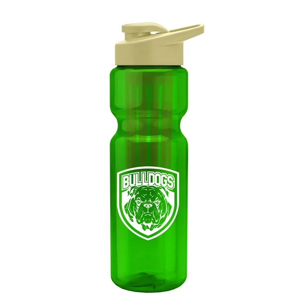 Champion 28 Oz. Transparent Bottle - Drink Thru Lid and Large... from ASI 40480 Koozie Group