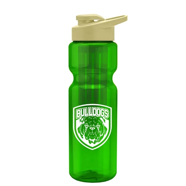 Champion 28 Oz. Transparent Bottle - Drink Thru Lid and Large... from ASI 40480 Koozie Group