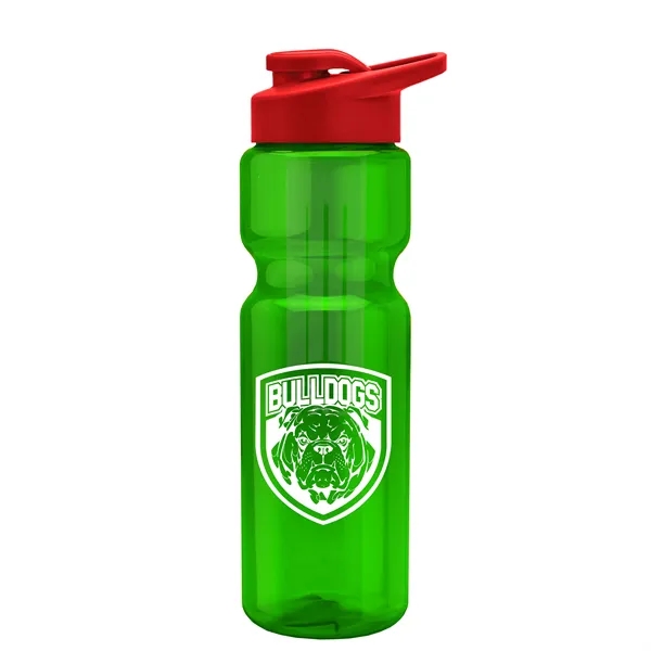 Champion 28 Oz. Transparent Bottle - Drink Thru Lid and Large... from ASI 40480 Koozie Group