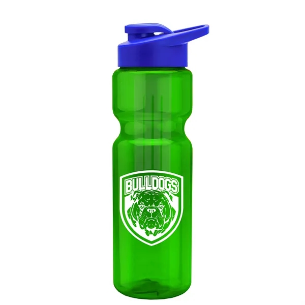 Champion 28 Oz. Transparent Bottle - Drink Thru Lid and Large... from ASI 40480 Koozie Group