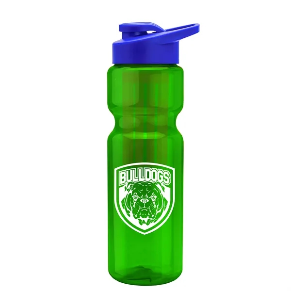 Champion 28 Oz. Transparent Bottle - Drink Thru Lid and Large... from ASI 40480 Koozie Group