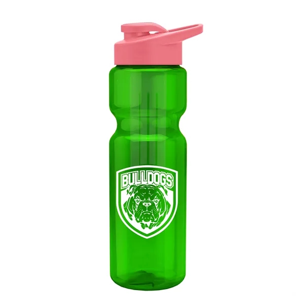 Champion 28 Oz. Transparent Bottle - Drink Thru Lid and Large... from ASI 40480 Koozie Group
