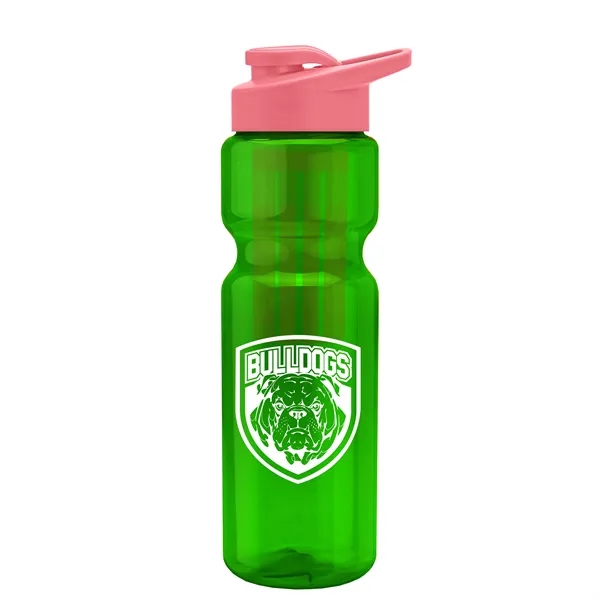 Champion 28 Oz. Transparent Bottle - Drink Thru Lid and Large... from ASI 40480 Koozie Group