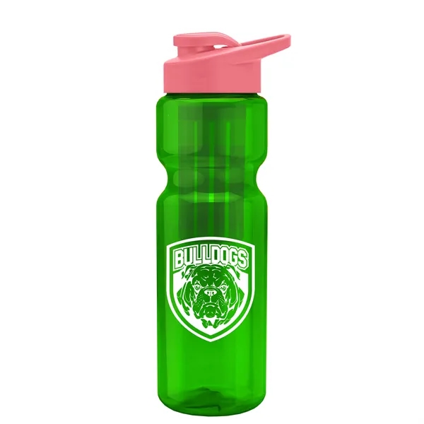 Champion 28 Oz. Transparent Bottle - Drink Thru Lid and Large... from ASI 40480 Koozie Group