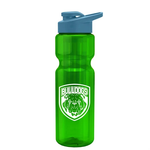 Champion 28 Oz. Transparent Bottle - Drink Thru Lid and Large... from ASI 40480 Koozie Group