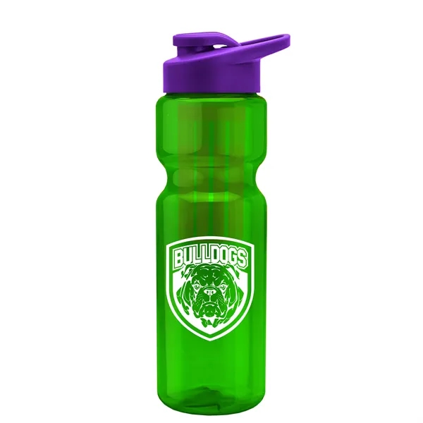 Champion 28 Oz. Transparent Bottle - Drink Thru Lid and Large... from ASI 40480 Koozie Group