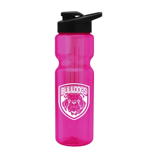 Champion 28 Oz. Transparent Bottle - Drink Thru Lid and Large... from ASI 40480 Koozie Group