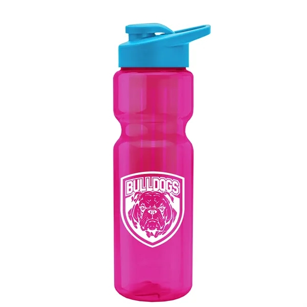 Champion 28 Oz. Transparent Bottle - Drink Thru Lid and Large... from ASI 40480 Koozie Group
