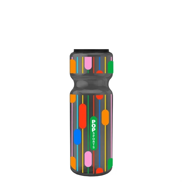 Transparent bottle with a flip top lid, 28 oz.... from ASI 40480 Koozie Group