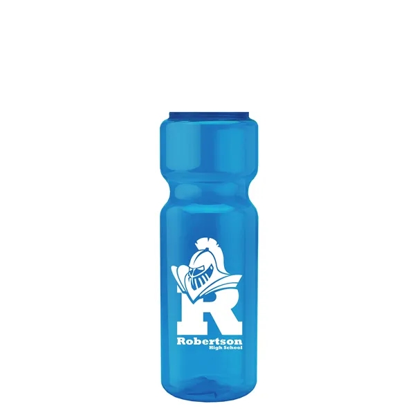 Transparent bottle with a flip top lid, 28 oz.... from ASI 40480 Koozie Group