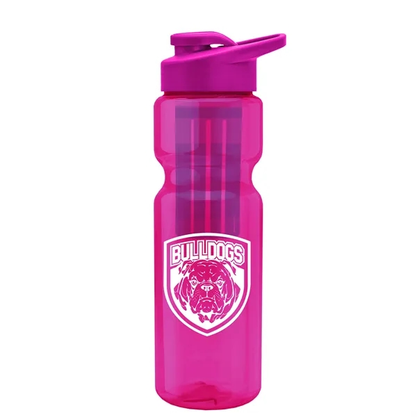 Champion 28 Oz. Transparent Bottle - Drink Thru Lid and Large... from ASI 40480 Koozie Group