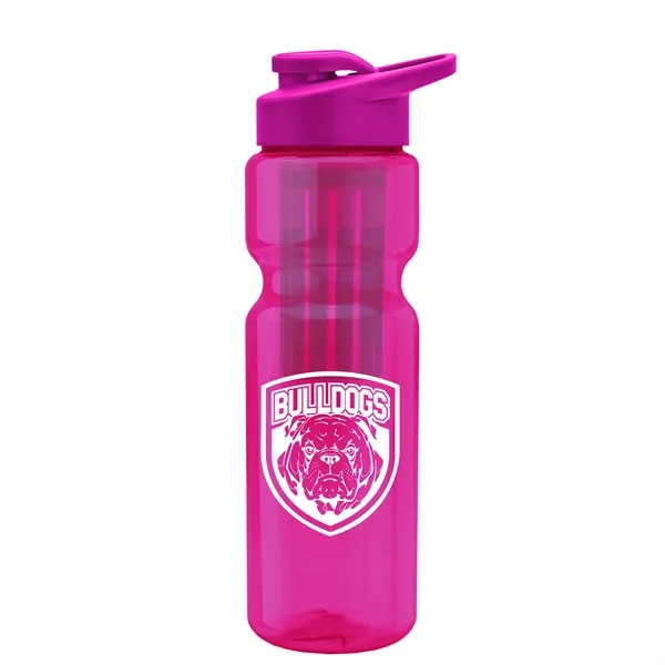 Champion 28 Oz. Transparent Bottle - Drink Thru Lid and Large... from ASI 40480 Koozie Group