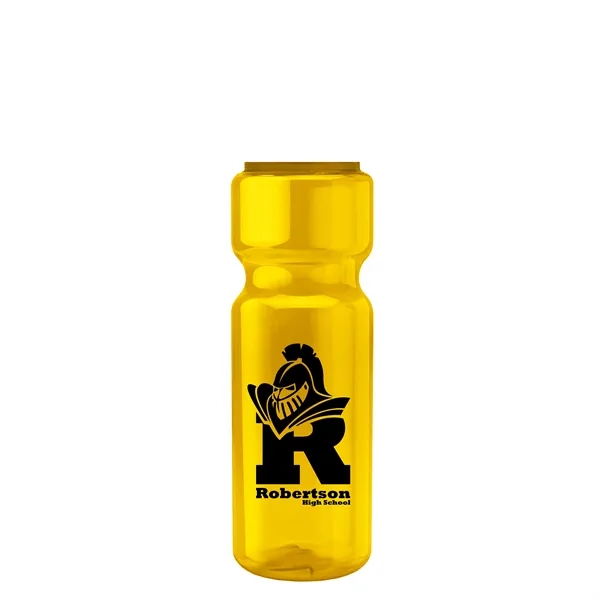 Transparent bottle with a flip top lid, 28 oz.... from ASI 40480 Koozie Group