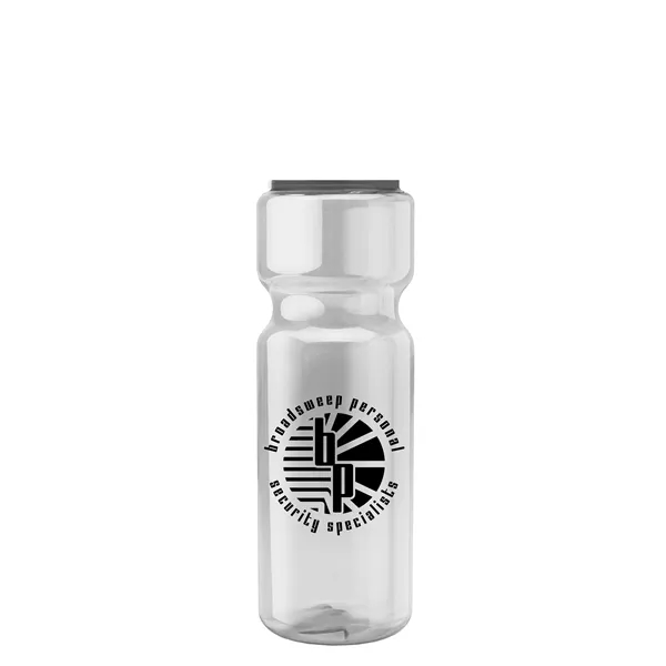 Transparent bottle with a flip top lid, 28 oz.... from ASI 40480 Koozie Group