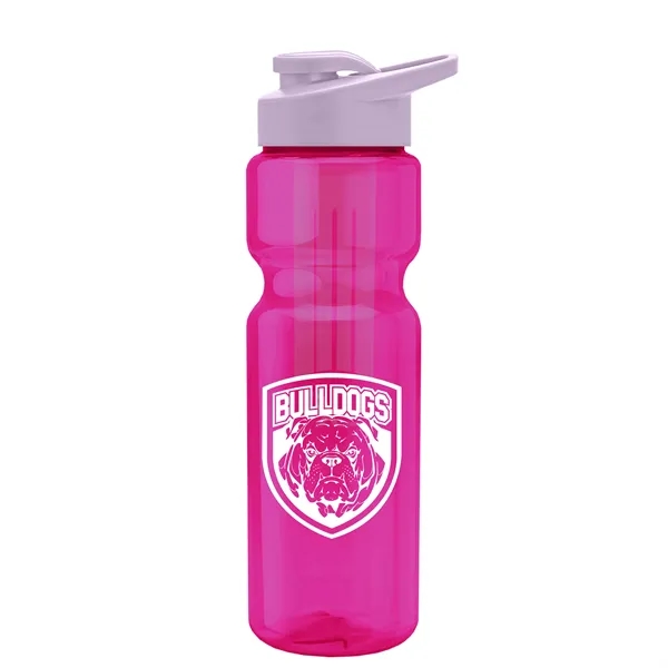Champion 28 Oz. Transparent Bottle - Drink Thru Lid and Large... from ASI 40480 Koozie Group