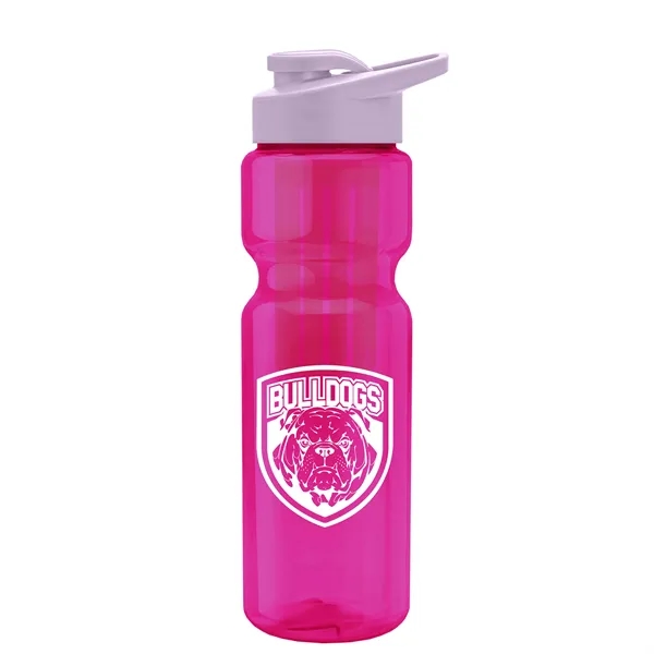 Champion 28 Oz. Transparent Bottle - Drink Thru Lid and Large... from ASI 40480 Koozie Group