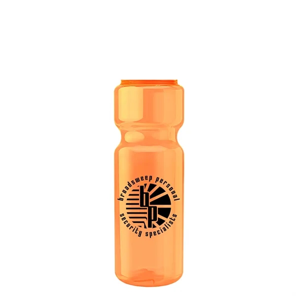Transparent bottle with a flip top lid, 28 oz.... from ASI 40480 Koozie Group