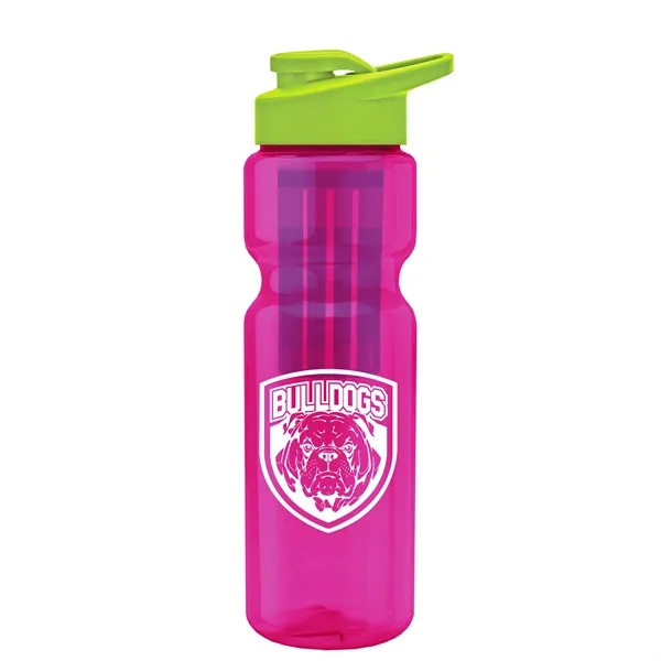 Champion 28 Oz. Transparent Bottle - Drink Thru Lid and Large... from ASI 40480 Koozie Group