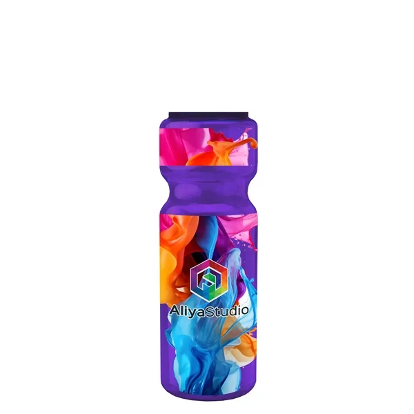 Transparent bottle with a flip top lid, 28 oz.... from ASI 40480 Koozie Group