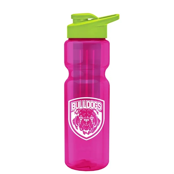 Champion 28 Oz. Transparent Bottle - Drink Thru Lid and Large... from ASI 40480 Koozie Group