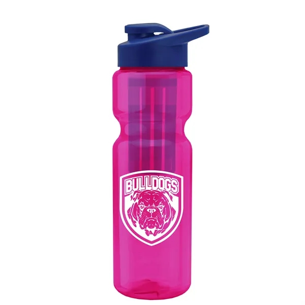 Champion 28 Oz. Transparent Bottle - Drink Thru Lid and Large... from ASI 40480 Koozie Group