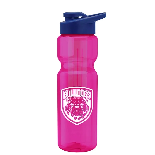 Champion 28 Oz. Transparent Bottle - Drink Thru Lid and Large... from ASI 40480 Koozie Group
