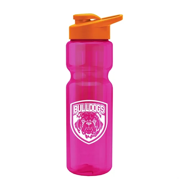 Champion 28 Oz. Transparent Bottle - Drink Thru Lid and Large... from ASI 40480 Koozie Group