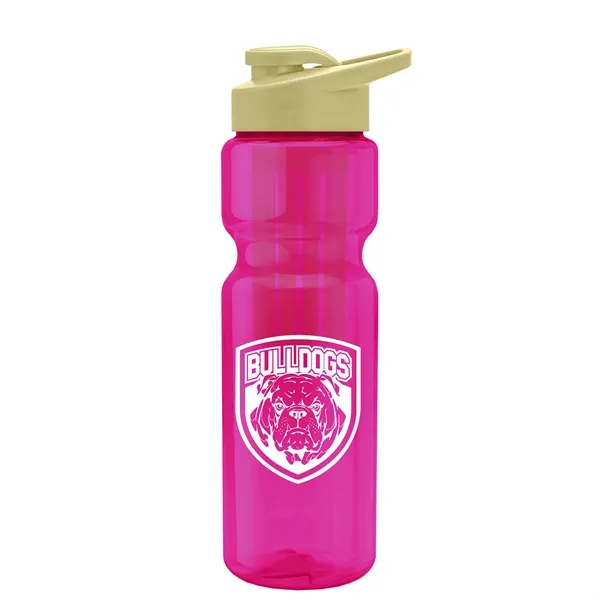 Champion 28 Oz. Transparent Bottle - Drink Thru Lid and Large... from ASI 40480 Koozie Group