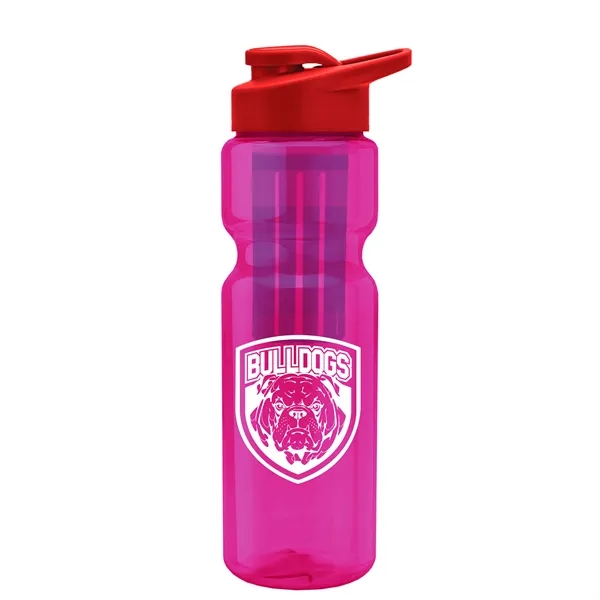 Champion 28 Oz. Transparent Bottle - Drink Thru Lid and Large... from ASI 40480 Koozie Group