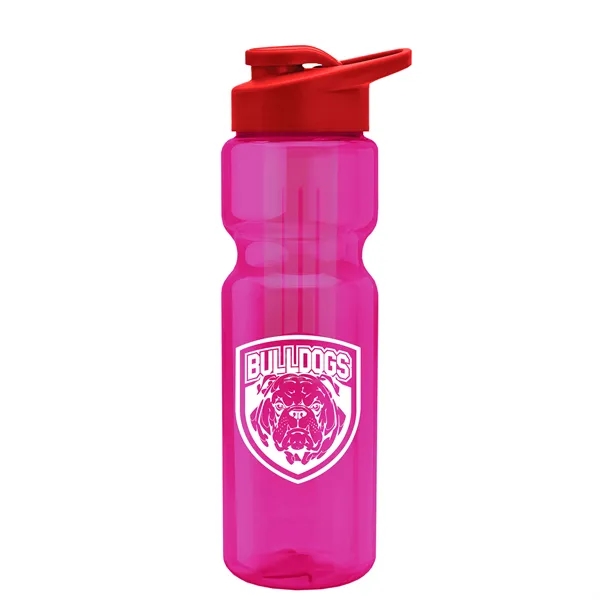 Champion 28 Oz. Transparent Bottle - Drink Thru Lid and Large... from ASI 40480 Koozie Group