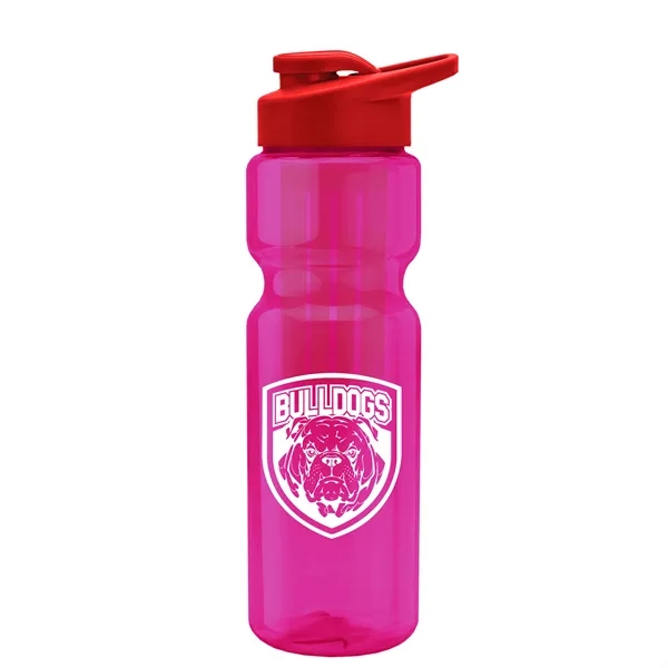 Champion 28 Oz. Transparent Bottle - Drink Thru Lid and Large... from ASI 40480 Koozie Group