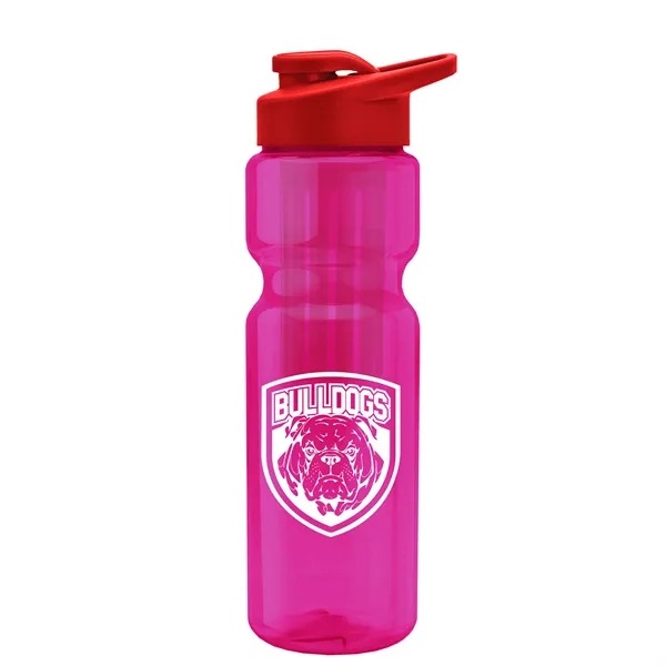 Champion 28 Oz. Transparent Bottle - Drink Thru Lid and Large... from ASI 40480 Koozie Group