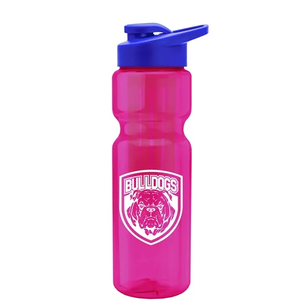 Champion 28 Oz. Transparent Bottle - Drink Thru Lid and Large... from ASI 40480 Koozie Group