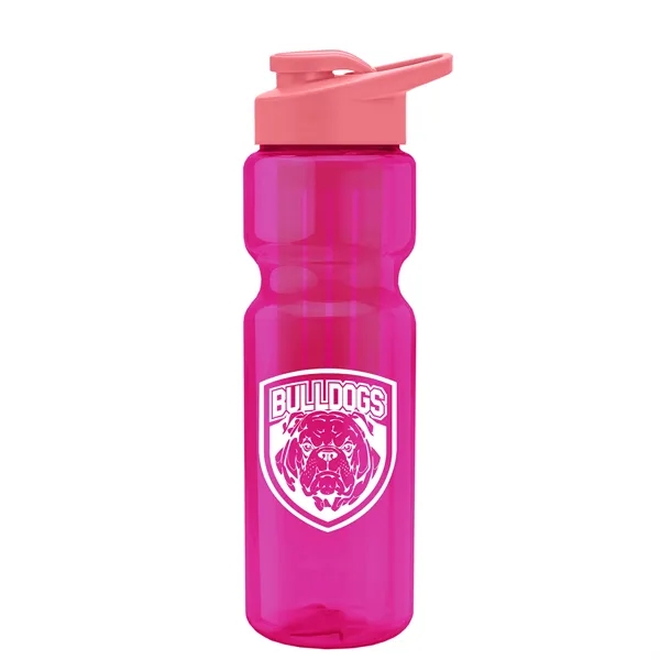 Champion 28 Oz. Transparent Bottle - Drink Thru Lid and Large... from ASI 40480 Koozie Group