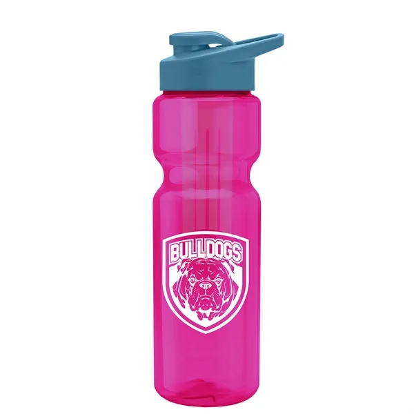 Champion 28 Oz. Transparent Bottle - Drink Thru Lid and Large... from ASI 40480 Koozie Group