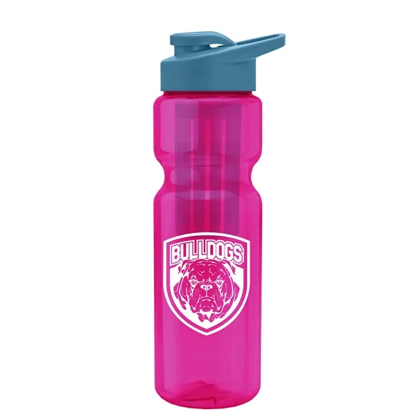 Champion 28 Oz. Transparent Bottle - Drink Thru Lid and Large... from ASI 40480 Koozie Group