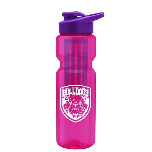 Champion 28 Oz. Transparent Bottle - Drink Thru Lid and Large... from ASI 40480 Koozie Group