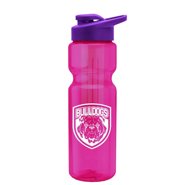 Champion 28 Oz. Transparent Bottle - Drink Thru Lid and Large... from ASI 40480 Koozie Group
