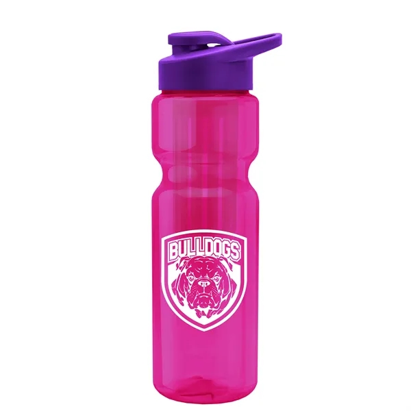 Champion 28 Oz. Transparent Bottle - Drink Thru Lid and Large... from ASI 40480 Koozie Group