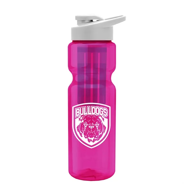 Champion 28 Oz. Transparent Bottle - Drink Thru Lid and Large... from ASI 40480 Koozie Group