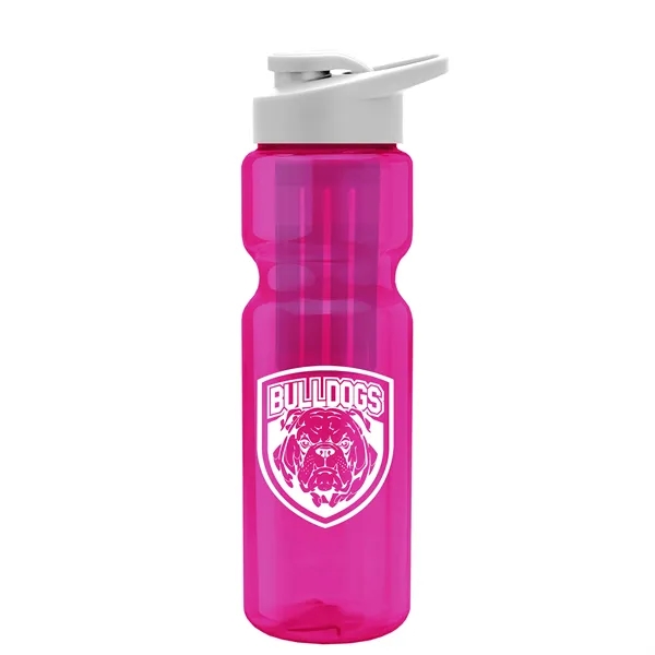 Champion 28 Oz. Transparent Bottle - Drink Thru Lid and Large... from ASI 40480 Koozie Group