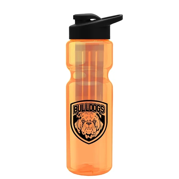 Champion 28 Oz. Transparent Bottle - Drink Thru Lid and Large... from ASI 40480 Koozie Group