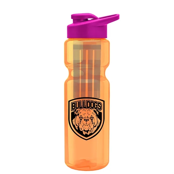 Champion 28 Oz. Transparent Bottle - Drink Thru Lid and Large... from ASI 40480 Koozie Group