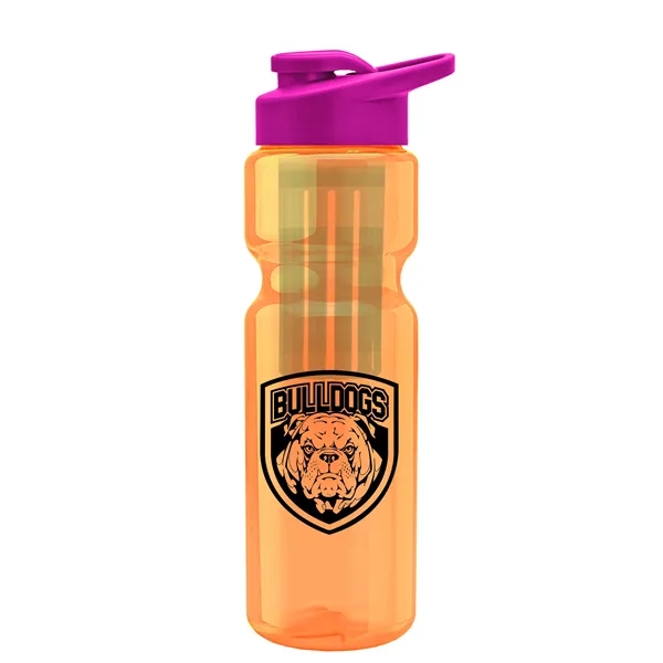 Champion 28 Oz. Transparent Bottle - Drink Thru Lid and Large... from ASI 40480 Koozie Group