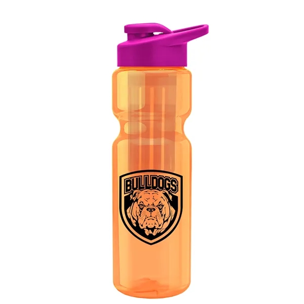 Champion 28 Oz. Transparent Bottle - Drink Thru Lid and Large... from ASI 40480 Koozie Group