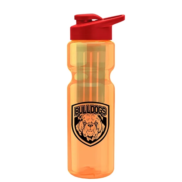 Champion 28 Oz. Transparent Bottle - Drink Thru Lid and Large... from ASI 40480 Koozie Group